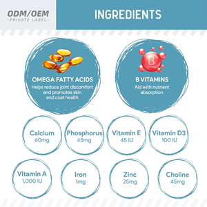 Suplementos en Polvo Multivitamínicos Naturales <span class=keywords><strong>para</strong></span> <span class=keywords><strong>Perros</strong></span> Petop OEM, MSM y <span class=keywords><strong>Probióticos</strong></span> <span class=keywords><strong>para</strong></span> la Salud Inmunológica, de la Piel, el Pelaje, las Articulaciones y Digestiva - Orgánicos - Product Image 3