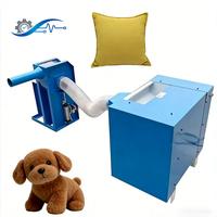 Machine à remplir les tubes en tissu de coton, machine à garnir le coton, compresseur d'air, machine à garnir le coton pour poupées - Offre Spéciale