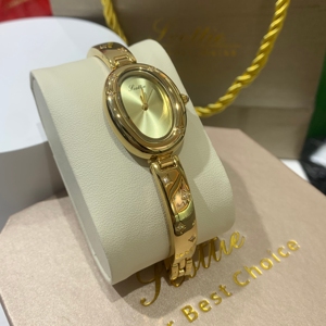 Montre de luxe pour femmes Scottie A9780d, design ovale simple, 24 mm, acier inoxydable, étanche, montre tendance pour <span class=keywords><strong>femme</strong></span> - Product Image 1