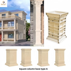 <span class=keywords><strong>Stampi</strong></span> in Plastica Regolabili di Alta Qualità <span class=keywords><strong>per</strong></span> Colonne Romane Quadrate in <span class=keywords><strong>Calcestruzzo</strong></span>, Base e Piedistallo <span class=keywords><strong>per</strong></span> Design di Colonne - Product Image 2