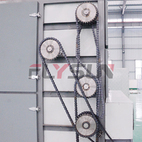 Mesh Belt blower droger fruitdroogapparatuur voor continue, hoogcapaciteitsdroging van druiven en veenbessen