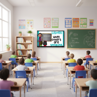Fabrika Fiyatı 4k 65 75 85 108 İnç Dokunmatik Ekran Çok Dilli Yazılım LCD Akıllı TV İnteraktif Beyaz Tahta