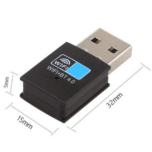 Adaptador <span class=keywords><strong>USB</strong></span> WiFi4 OEM Modelo Zp150bw1 para PC <span class=keywords><strong>Kali</strong></span> <span class=keywords><strong>Linux</strong></span> 150Mbps 2.4GHz BT4.2 LAN Externa Inalámbrica en Stock - Product Image 2