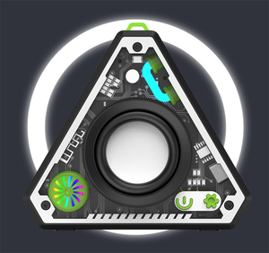 Mini haut-parleur sans fil <span class=keywords><strong>Triangle</strong></span> Cool caisson de basses <span class=keywords><strong>HiFi</strong></span> son Surround extérieur maison Portable haut-parleur sans fil lecteur de musique - Product Image 3