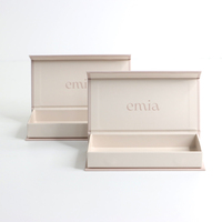 Scatola Rigida in Cartone Colorato con Coperchio Magnetico e Logo Stampato Personalizzato, Stampa in Lamina Dorata per Packaging Cosmetico