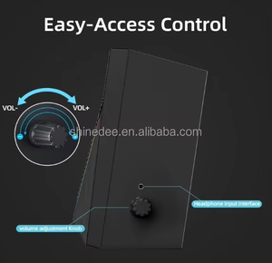 Shinedee-2025 Tốt Nhất Chuyên Nghiệp Studio Hoạt Động Powered Hifi Kệ Sách RGB Chiếu Sáng Âm Thanh Stereo 2.0 Máy Tính Chơi Game Loa Xe Hơi - Product Image 4