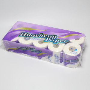 <span class=keywords><strong>Papier</strong></span> <span class=keywords><strong>toilette</strong></span> en <span class=keywords><strong>rouleau</strong></span> jumbo, 140g, 1 à 4 plis, en pâte de bois vierge, épaissi et doux, lot de 10 - Product Image 2