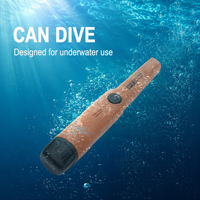 Détecteur de métaux portatif industriel rechargeable par USB, étanche IP68, détecteur d'or souterrain, 10 pouces, livraison gratuite