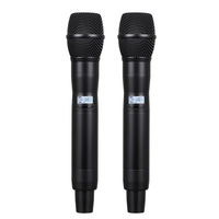 Nouvelle génération AD4D-II système de Microphone sans fil 200 canaux numérique Super cardioïde K9 scène portable DJ karaoké chanter ensemble