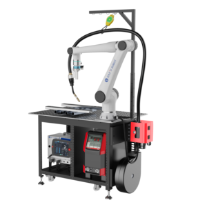 Robot de soudage MIG/<span class=keywords><strong>MAG</strong></span>, robot industriel, bras à 6 axes, tôle d'acier, soudage par points, soudage à l'arc - Product Image 1