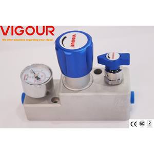 Modularer wand montierter <span class=keywords><strong>CO2</strong></span>-Aluminium-Hahnpunkte GAS TERMINAL <span class=keywords><strong>SECONDARY</strong></span> PRESSURE <span class=keywords><strong>REGULATOR</strong></span> - Product Image 3