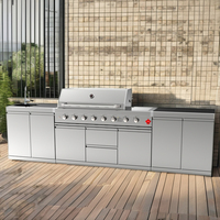 Ensemble de barbecue de haute qualité, pas cher, en acier inoxydable, avec revêtement en poudre, pour la maison et la cuisine commerciale, capacité supérieure à 5 personnes