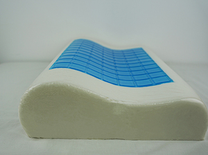 Almohada Viscoelástica de Gel Hidrogel Aqua Gel con Gel Refrigerante y Espuma Viscoelástica para Contorno del Cuello - Product Image 2