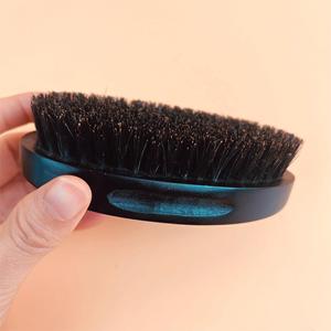 100% blaireau en poils de sanglier naturel pour hommes pagaie en bois avec forme ovale pour le soin de la <span class=keywords><strong>barbe</strong></span> - Product Image 3