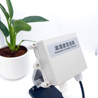 Sensor de Temperatura y Humedad para Exteriores, Resistente a la Intemperie, IP65, Anti Lluvia/Nieve, Sonda Externa, RS485 Modbus, 0.5C/3%RH, DC7-30V