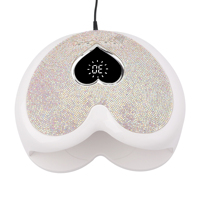 Lampe à ongles LED en forme de coeur haute puissance 96W Manucure rapide et efficace avec tout le séchage du vernis à gel pour hommes