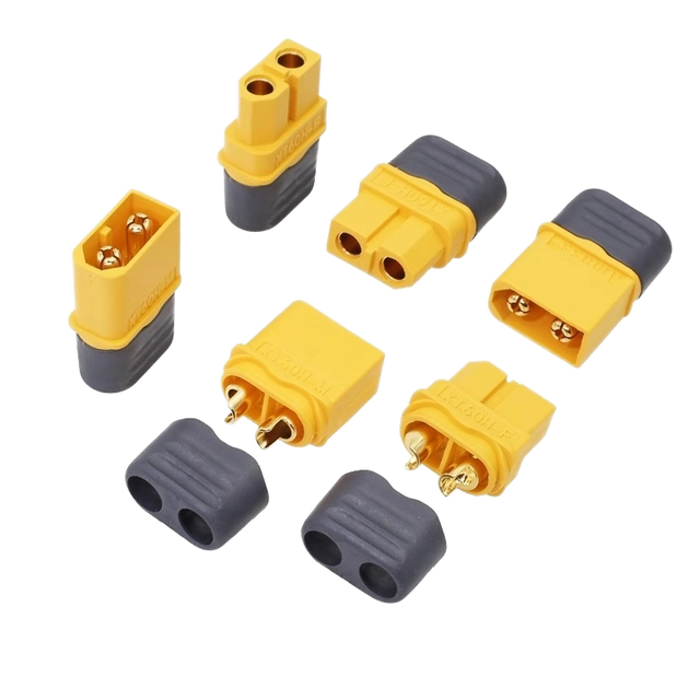 Aomei XT60 Model Aircraft Drone Interface Plug Xt90 IP67 Rated 600V PVC Insulated Copper Conductor Battery Connection Plug