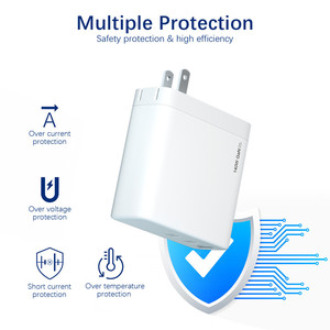 140W tipo C PD rapido per computer portatile Macbook Smart Wall Gan caricabatterie di alimentazione portatile per <span class=keywords><strong>Apple</strong></span> <span class=keywords><strong>Iphone</strong></span> 17 stazione di ricarica rapida - Product Image 3