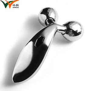 Juego de Herramientas de Masaje Gua Sha de Metal con Logotipo Personalizado, Tabla Gua Sha Facial de Acero Inoxidable 304 con Rodillo - Product Image 2