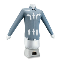 Machine à repasser et sécher AKANE A.84001 1700W 4-en-1 avec panneau de commande intelligent pour chemises, pantalons, chaussures et vêtements