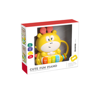 Mignon Girafe Animal Style Piano Électrique Clavier Instrument En Plastique Musique Apprentissage Jouet Éducatif pour Enfants Bébé Cadeau
