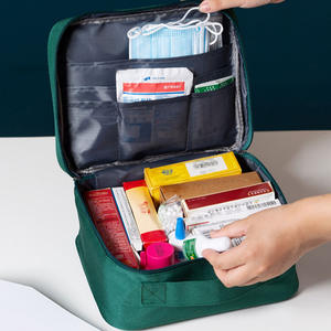 Bolsa de Protección de Salud Portátil de Gran Capacidad para Uso Doméstico, Almacenamiento Médico Impermeable para Viajes Familiares al Aire Libre - Product Image 5