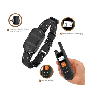Pet Wireless Electric Dog Fence System Rechargeable Waterproof Invisible 2 In 1 Pet Training Collar Dog Electric Fence