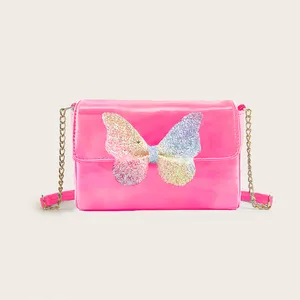 Stok hiçbir adedi pembe çok renkler PU Crossbody çanta omuz askısı fermuar kapatma özel Logo stadyum onaylı çanta