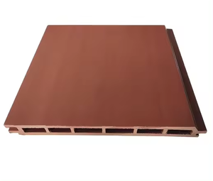 Valla compuesta WPC de alta calidad con poste de aluminio, certificado CE, costo barato, 6 pies de alto para uso doméstico, diseño de superficie en relieve - Product Image 6