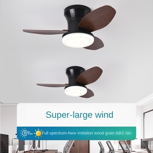 พัดลมในบ้านที่มีความสว่างสูงและพัดลมที่ทันสมัยพร้อมโคมไฟโคมไฟโคมไฟโคมไฟระย้าสไตล์นอร์ดิกสีขาวพร้อมรีโมทคอนโทรล - Product Image 2