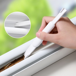 2in1 <b>Cleaning</b> Shovel Plastic Bathroom <b>Cleaning</b> <b>Brushes</b> Integrated Gap Corner and <b>Drain</b> <b>Cleaning</b> <b>Brush</b> - Product Image 1