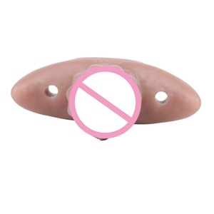 SXXY Wireless Control Vibrator Realistic Silicone Soft <b>Dildo</b> With Mouth Gag Belt Lifelike Textured Mouth Gag Sex Toy for Couple - Product Image 4