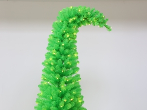 Árbol de Navidad de PVC Preiluminado, Delgado y Flexible, con 780 Luces de Doble Color - Product Image 6