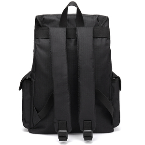 Sac à dos personnalisé en nylon recyclé, sac à dos en polyester uni à prix abordable, sacs d'école - Product Image 3
