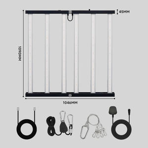 High Par Led Grow Light Plant Grow Light UK Lamp Hang Panel Setup Spectrum <span class=keywords><strong>pour</strong></span> Flower Oignon Tropical Hibiscus Plants <span class=keywords><strong>en</strong></span> <span class=keywords><strong>hiver</strong></span> - Product Image 4