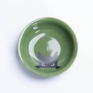 Mangkuk Keramik Wajah Kucing Berkualitas Tinggi BESTCERA, Mangkuk Makan dan Minum Hewan Peliharaan, Mangkuk Kucing - Product Image 4
