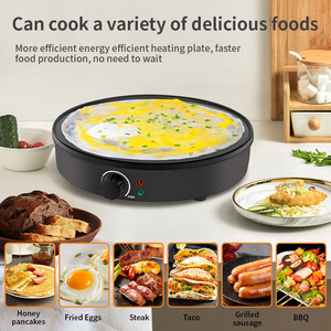 Crepe <b>Maker</b> 26cm-30cm Electric Non-Stick Single-Sided Heating Griddle For <b>Pancake</b> And Crepe Making - Product Image 2