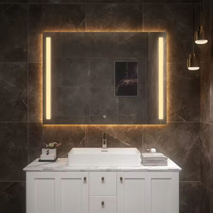 Rectangle 2025 miroir intelligent mural avec lumières LED salle de bain centre commercial hôtel miroir élégant polyvalent 2025 nouveau abordable - Product Image 3