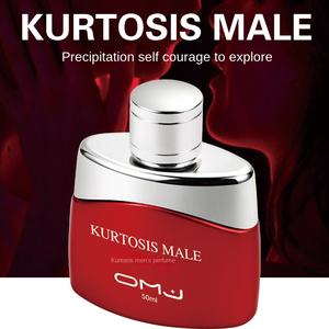 Perfume Moderno Rojo para Hombre OMJ, Aroma Ligero y Duradero, Tentación Natural de Durazno, Naranja, Vainilla y Sándalo, para Oficina y Fiestas - Product Image 2
