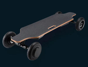 Patineta Eléctrica Todoterreno de Cuatro Ruedas para Adultos y Niños, <span class=keywords><strong>Longboard</strong></span> de Doble Tracción con Control Remoto, Neumáticos Inflables, 50 km/h, 100 kg - Product Image 5