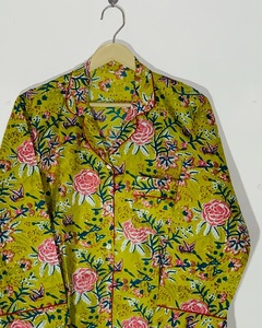 Excellent prix – Ensemble de pyjama ethnique imprimé à la main pour femme, idéal pour la vente en gros - Product Image 6