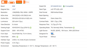 شاشة عرض FHD للكمبيوتر المحمول شاشة قابلة لإعادة الشحن - Product Image 5
