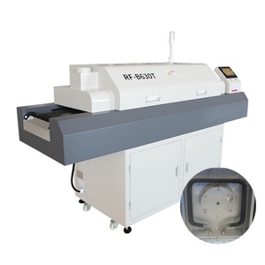 Máquina de Soldadura por Reflujo de Escritorio para Línea de Montaje, 8 Zonas de Calor, Horno de Soldadura por Aire Caliente, Certificación CE, 220V/380V - Product Image 1