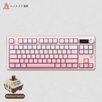 Clavier mécanique pour PC Ajazz TKL avec rétroéclairage RVB, clavier de jeu spécifique aux joueurs, clavier de jeu de qualité supérieure, anti-ghosting