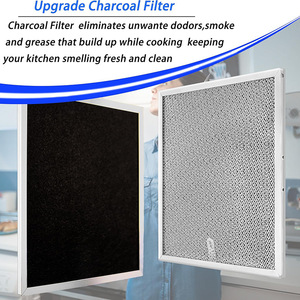 Filtro de malla para campana extractora Broan de 11.81x11.31x0.4 pulgadas, accesorio atrapa grasas - Product Image 3