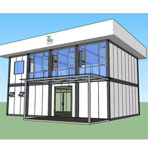 Contenedores de 20 pies de Bajo Costo, Casa Contenedor Portátil de 2 Pisos, Contenedor de Acero, Casas Prefabricadas - Product Image 4