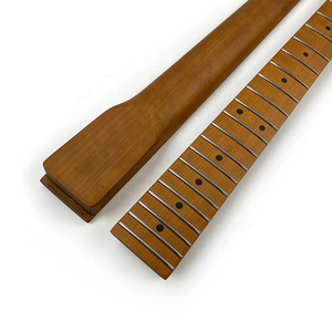 Mástil de Guitarra de Arce Tostado TE TL de 25.5 Pulgadas con 22 Trastes, Acabado Satinado, para Zurdos, con Diapasón de Arce - Product Image 5