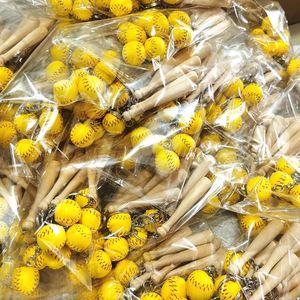 Mini Baseball Wooden Bat Keychain for Sports Theme Party Team Souvenir Sports <b>Key</b> <b>Chain</b> <b>Key</b> Ring Gift - Product Image 5