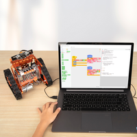 École internationale Esp32 bricolage chenillé châssis Robot pièces Kit d'assemblage enfant programmable tige éducation robotique Kit pour étudiant