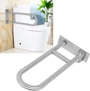 Heavy Duty SUS304 Stainless Steel Washroom Folding Grab <strong>Bar</strong> for Handicapped Elderly Toilet Armrest Grab Rail <strong>Shower</strong> Handle <strong>Bars</strong> - Product Image 2